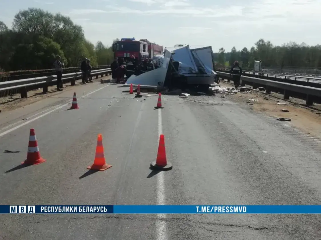 У жахлівай аварыі пад Чавусамі загінулі тры чалавекі