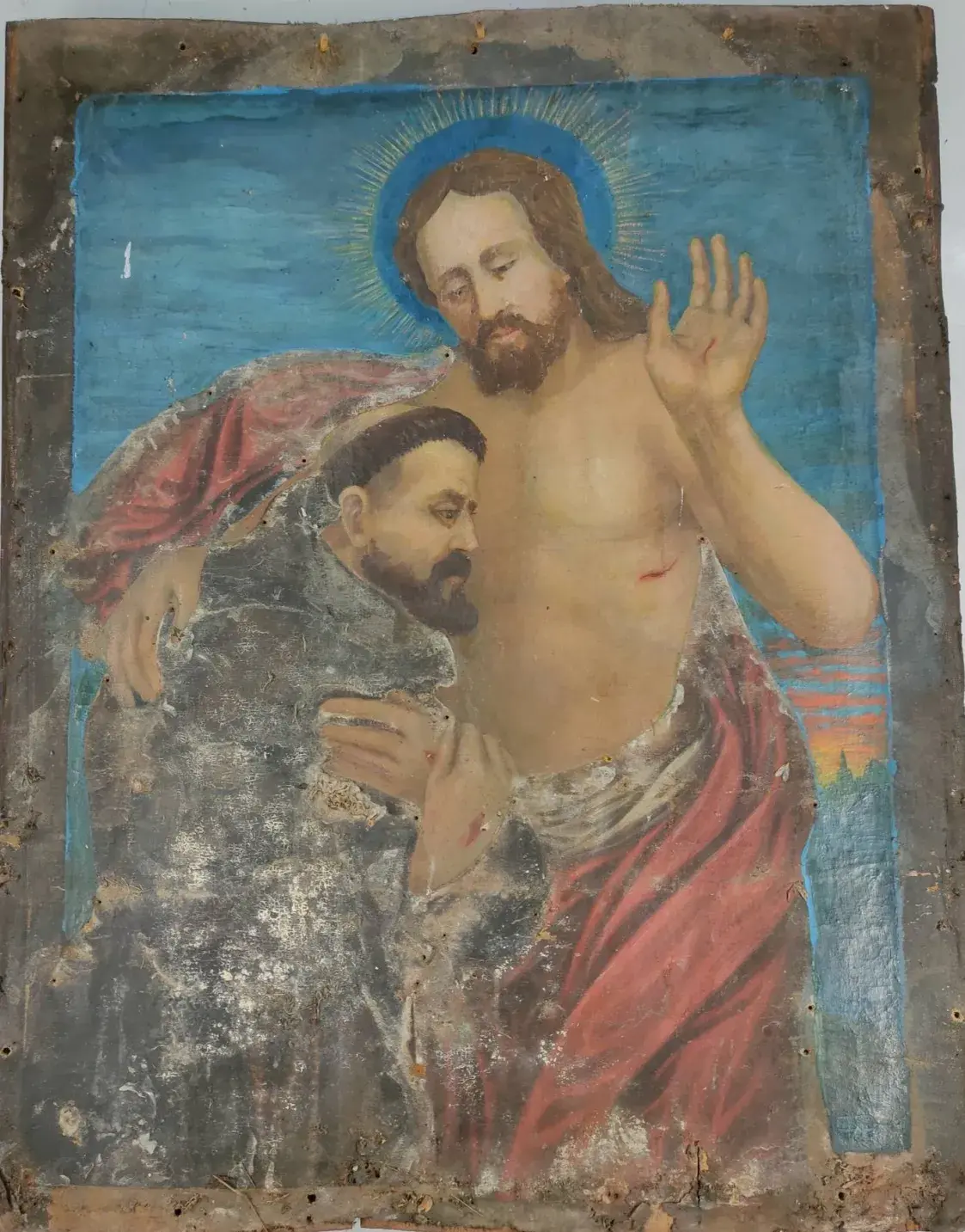 На Глыбоччыне знайшлі абраз, які рэстаўраваў Язэп Драздовіч