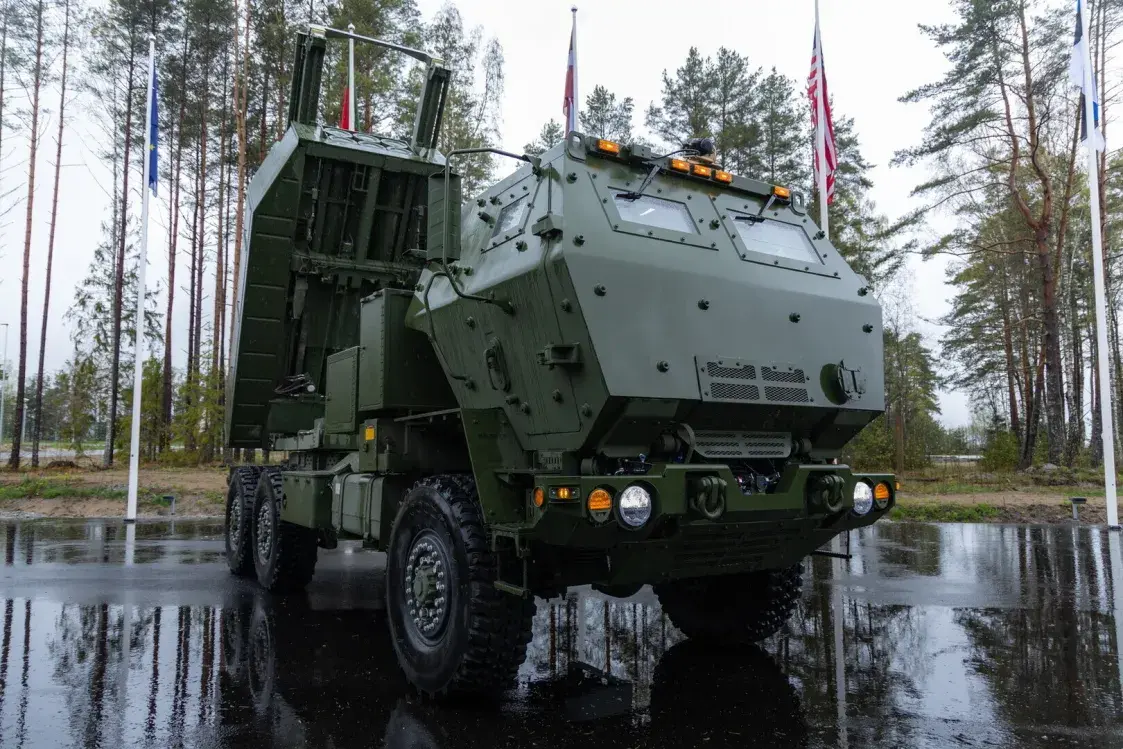 Уласныя комплексы HIMARS з'явіліся ў Эстоніі