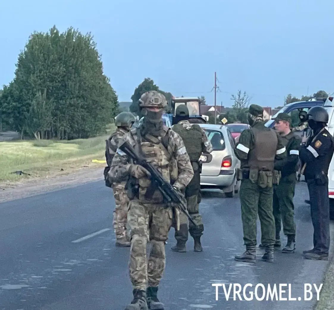 В Гомельской области на дорогах появились блокпосты