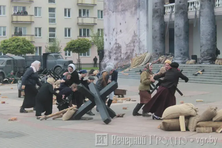 У Гродне адбыўся “штурм Рэйхстага”
