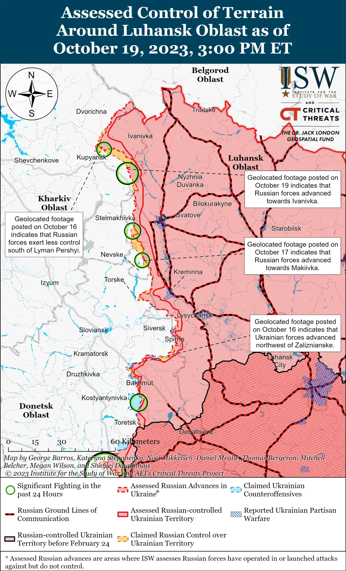Россияне возобновили атаки под Авдеевкой, пытаются ее окружить
