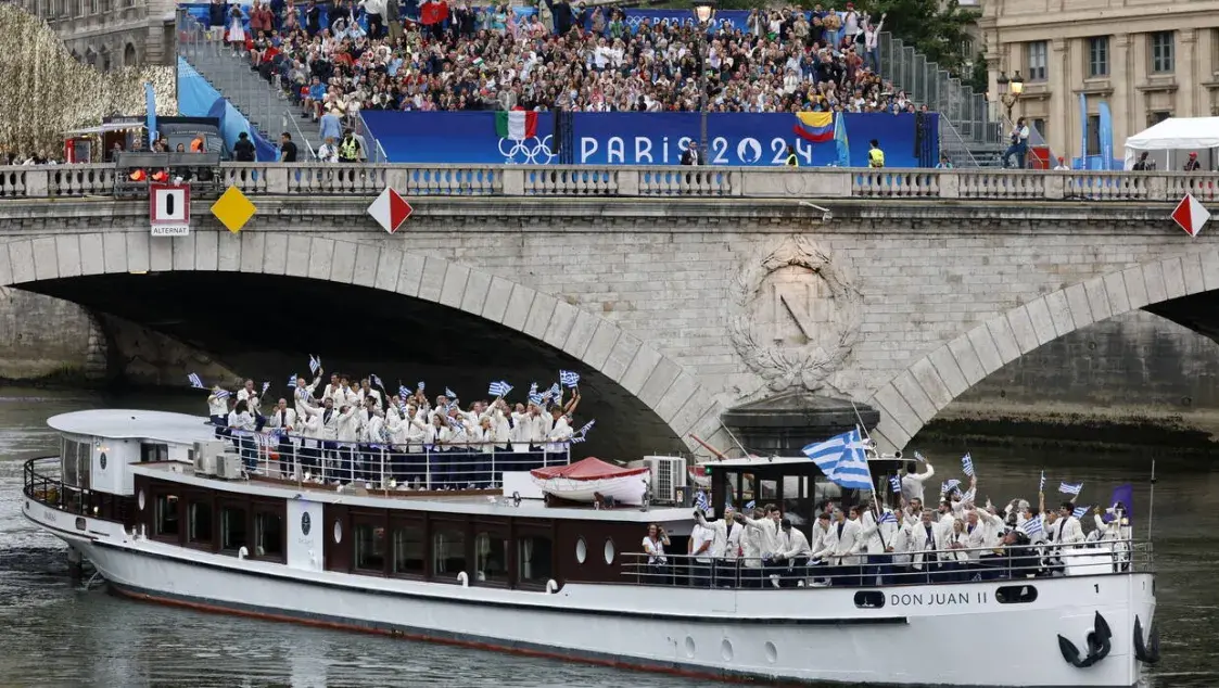 У Парыжы пачалася цырымонія адкрыцця летніх Алімпійскіх гульняў