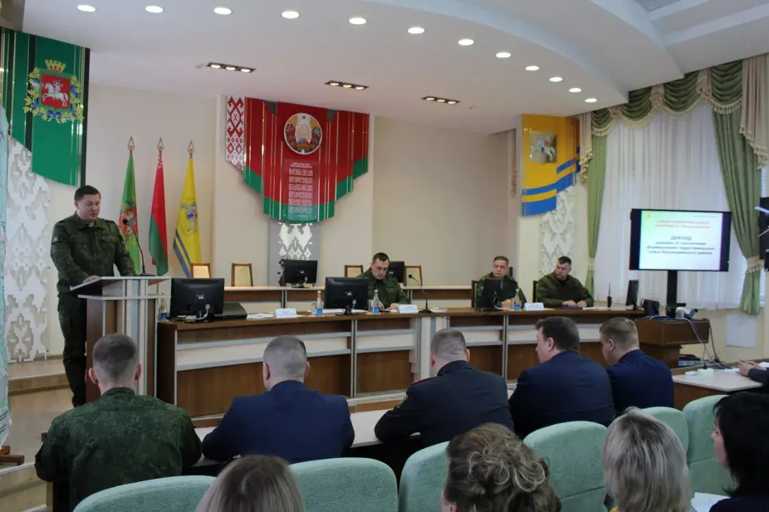 У Верхнядзвінску праверылі, ці можна сабраць удзельнікаў тэрытарыяльнай абароны