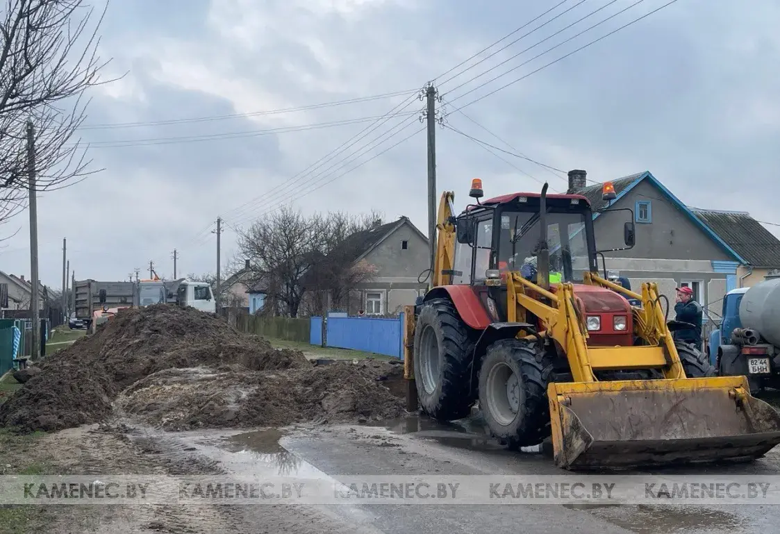 У Камянцы здарылася камунальная аварыя, людзей заклікаюць не панікаваць