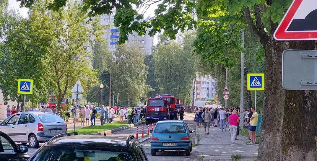 У Магілёве гарэла паліклініка, эвакуявалі больш за 300 чалавек