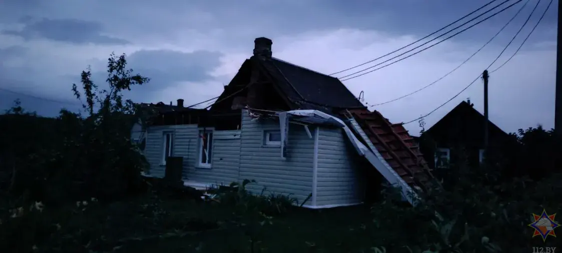 У Зэльвенскім раёне ідзе ліквідацыя наступстваў стыхіі