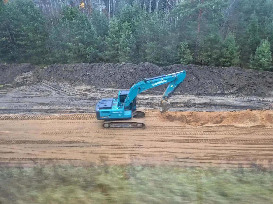 Начались первые работы по строительству железнодорожной ветки в "Минск-2"