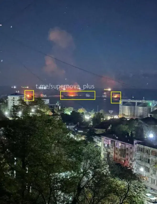 Украіна атакавала порт Туапсэ ў Краснадарскім краі Расіі.