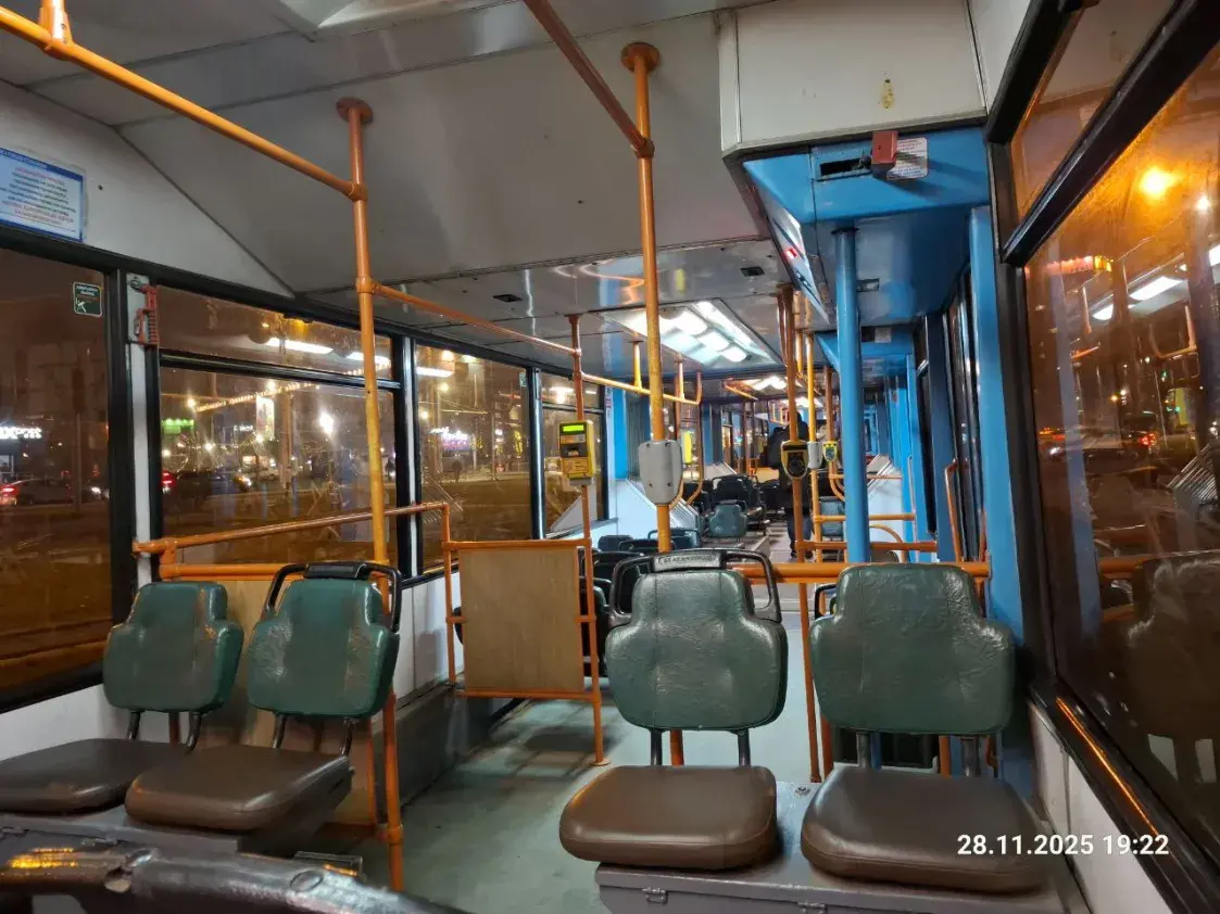 В Минске совершил последний рейс уникальный трамвай