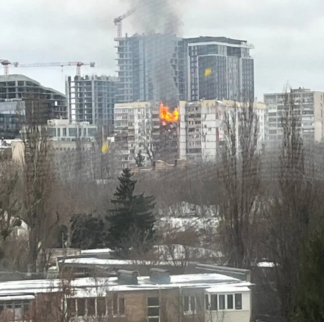 Расія пакінула без святла і цяпла траціну жыхароў Кіева