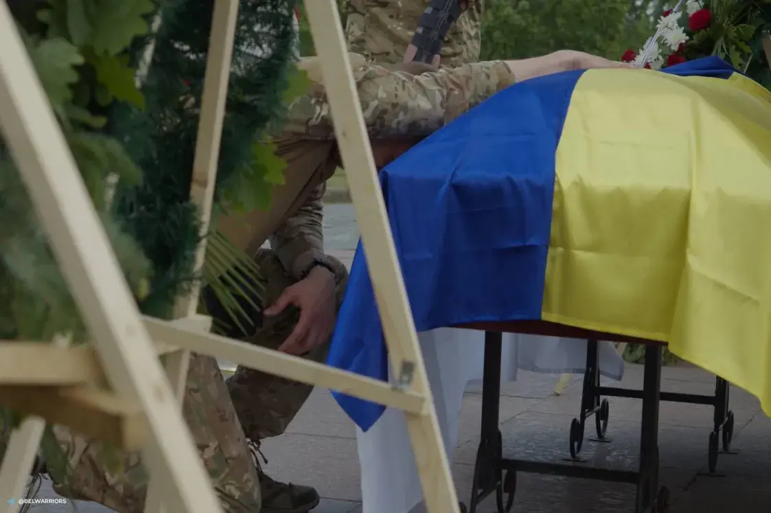 Развітанне з загінулым "каліноўцам" Міраславам Лазоўскім прайшло ў Кіеве