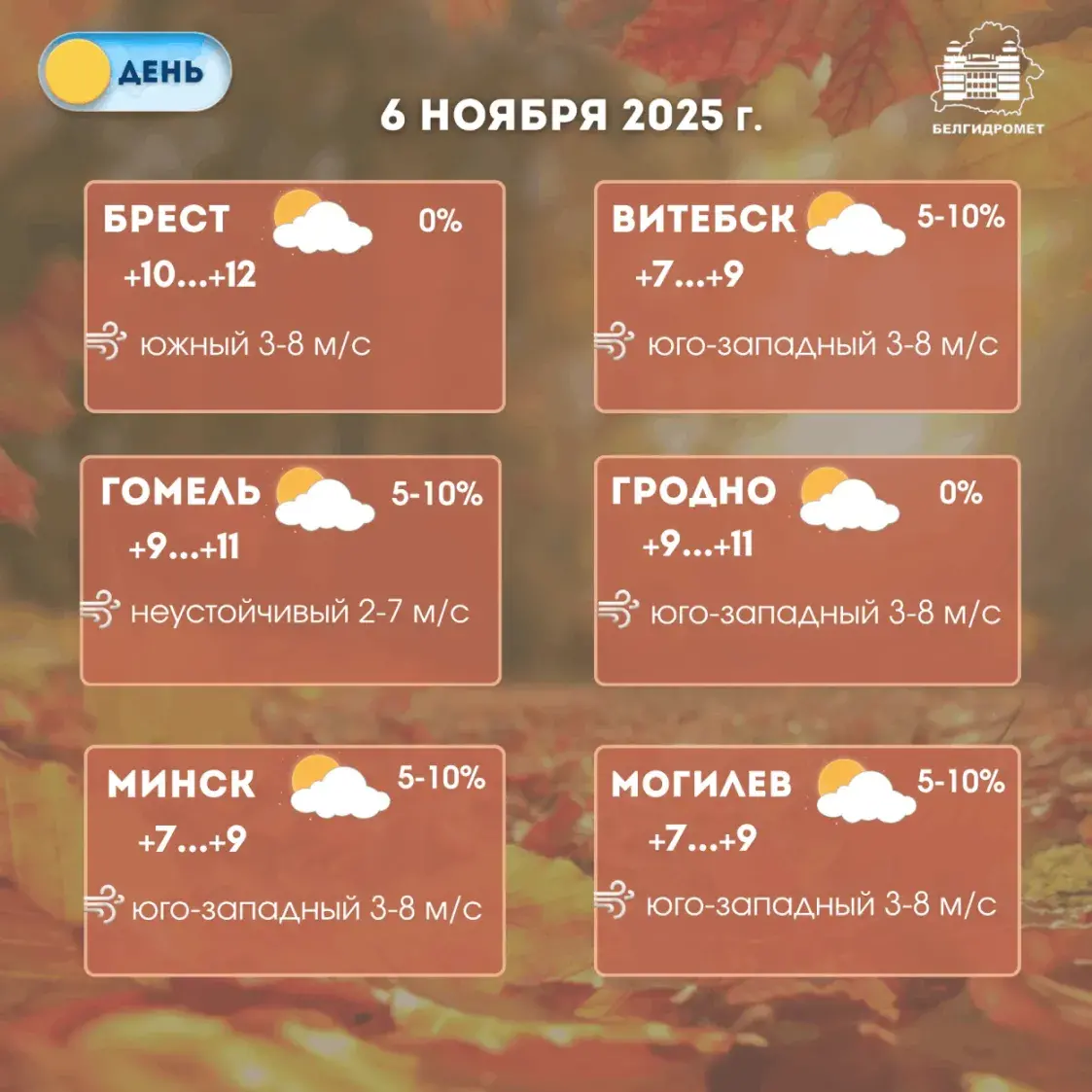 Уначы і зранку ў чацвер у Беларусі прагназуюць туман