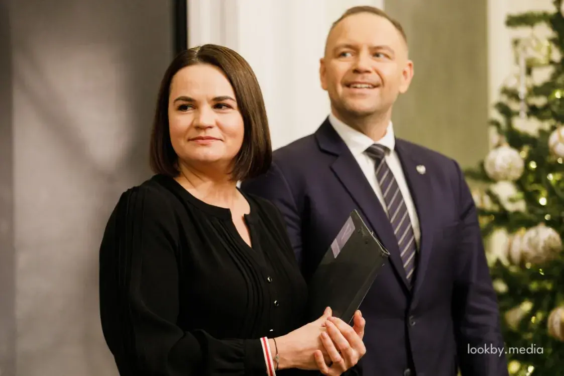 Прэзідэнт Польшчы правёў калядны прыём для беларускай дыяспары