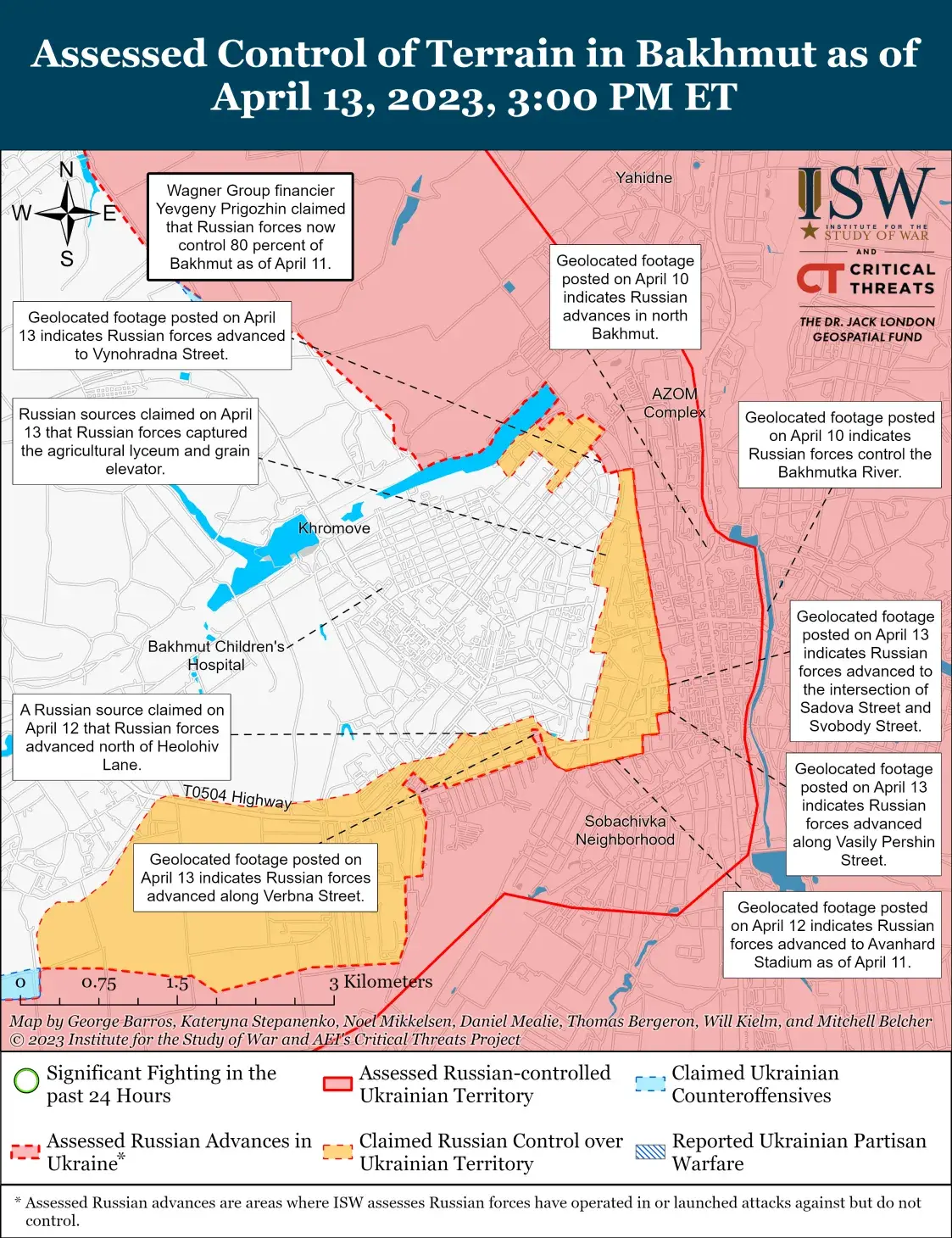 Бои за Бахмут и продолжение скандала с утечкой документов — 414-е утро войны
