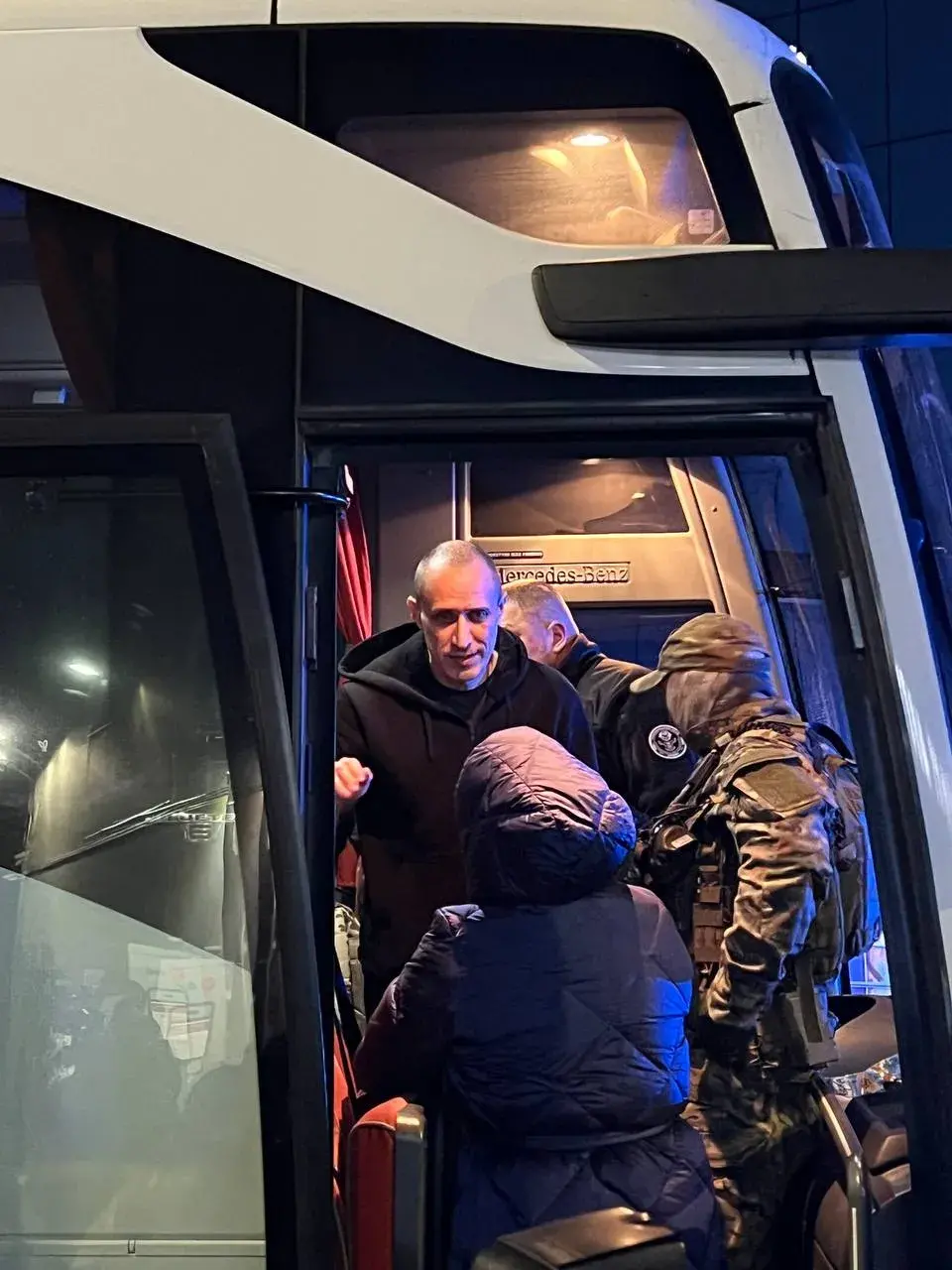 Каля 20 экс-палітвязняў адправіліся праз Польшчу ў Літву