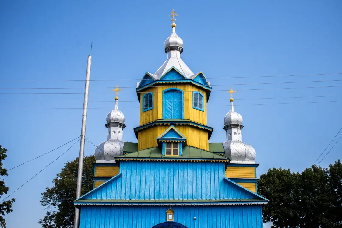 Пад Жабінкай згарэла царква-помнік драўлянага дойлідства XVIII стагоддзя