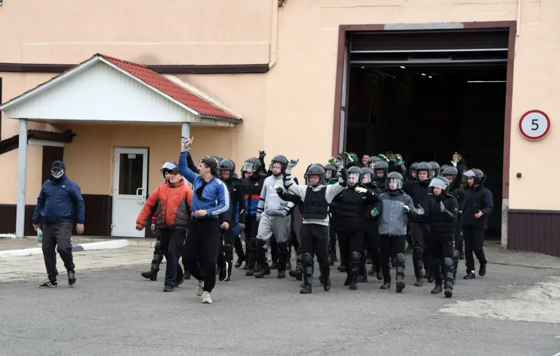 Амапаўцы правялі вучэнні ў жодзінскай турме