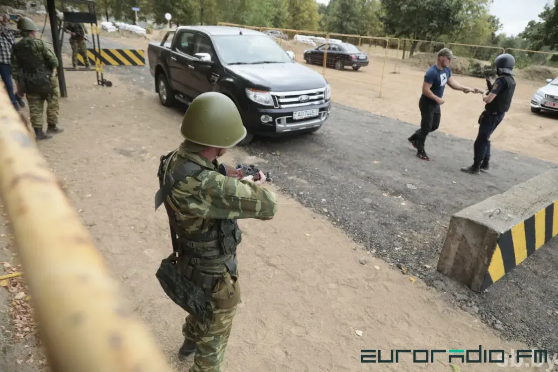 Мінабароны паказала, як "партызаны" ўдзельнічалі ў абароне аб'екта ў Мінску