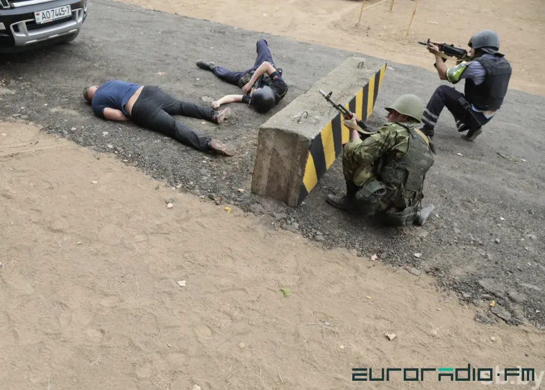 Мінабароны паказала, як "партызаны" ўдзельнічалі ў абароне аб'екта ў Мінску