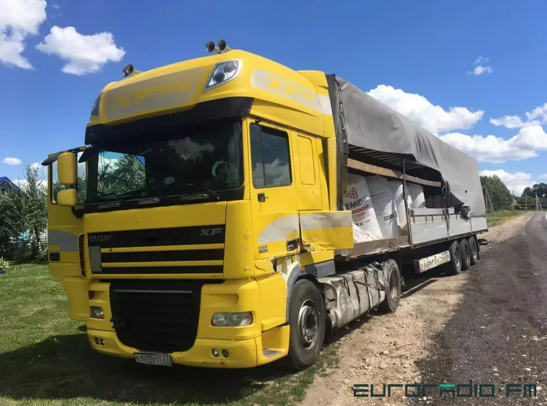 9 беларусаў пацярпелі ў аварыі аўтобуса і грузавіка ў Расіі