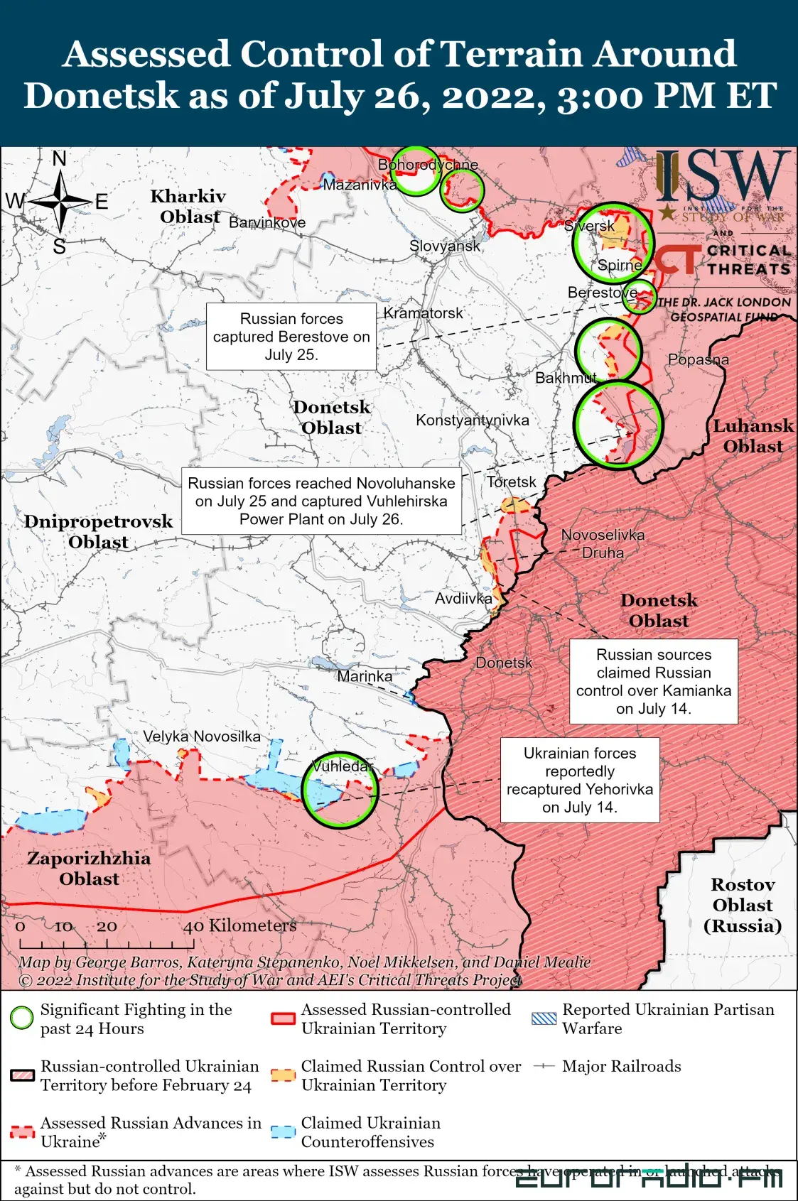 ВСУ обстреляли мост в Херсоне, но он, похоже, устоял — 154-е утро войны