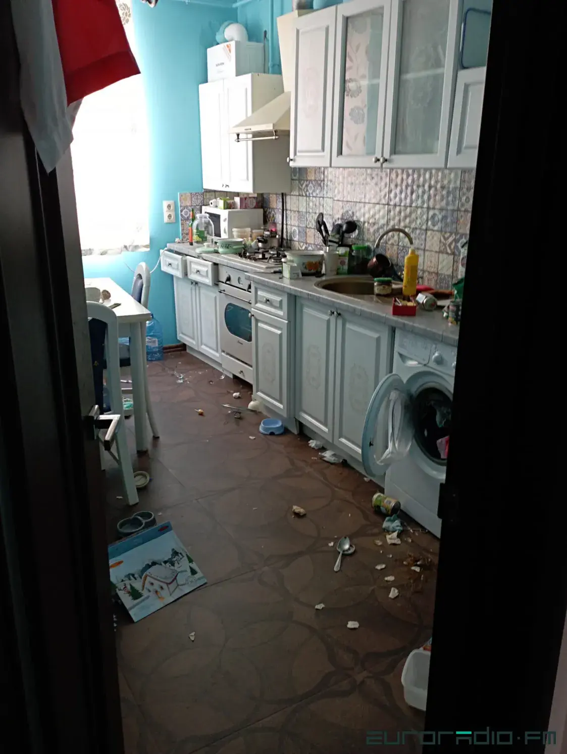 Беларускі пісьменнік вярнуўся ў Бучу: забралі дрыль, змяшальнік, пусцілі галубоў