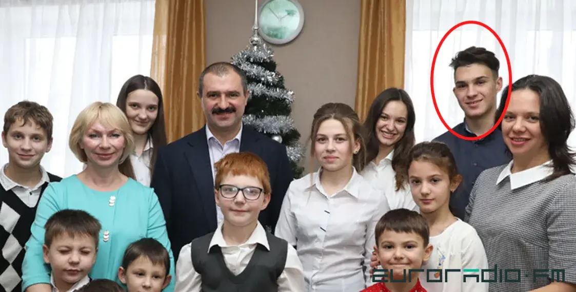Віктар Лукашэнка і яго сын Аляксандр Лукашэнка-малодшы
