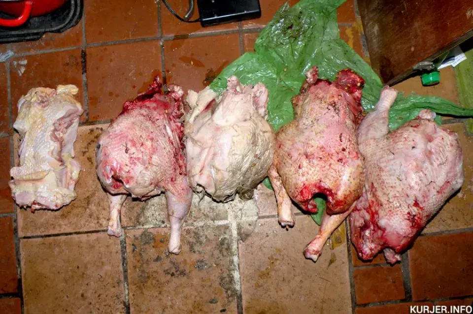 У Слуцку катэдж быў завалены скрадзенымі рэчамі (фота)