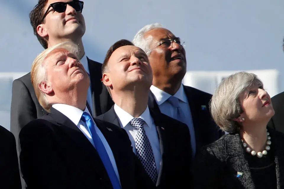 На саміце NATO Дональд Трамп згадаў пагрозу з боку Расіі (фота)