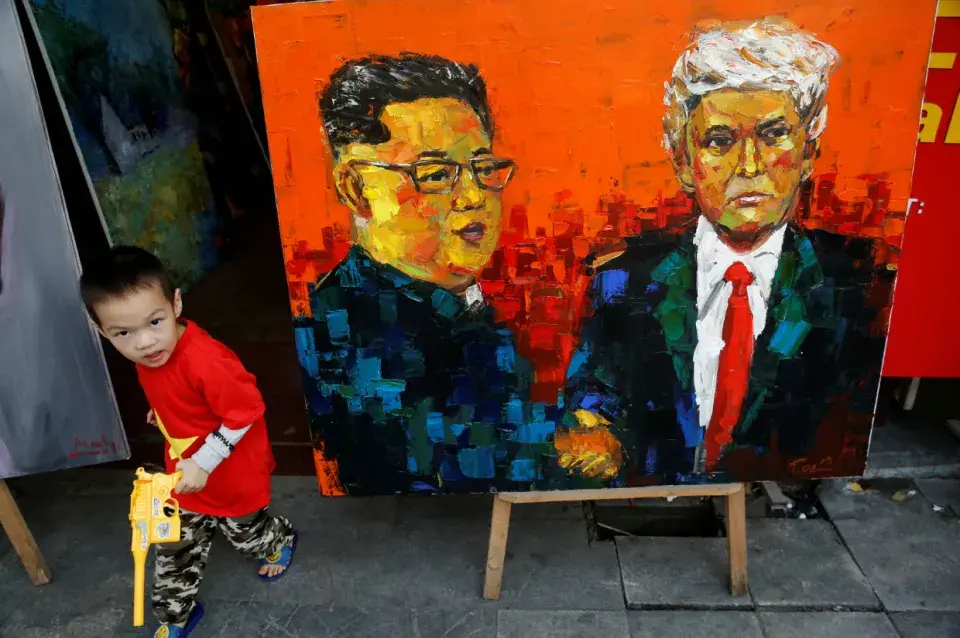 Дональд Трамп зноў сустрэўся з Кім Чэн Ынам