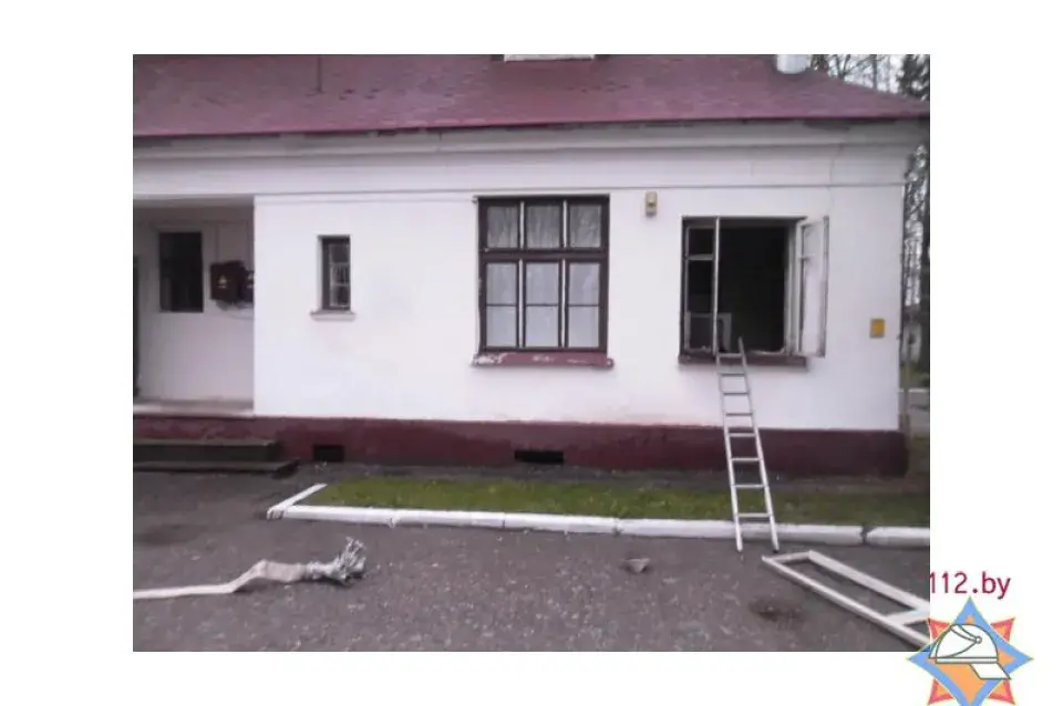 У Нясвіжы ў будынку цэнтра гігіены і эпідэміялогіі ўзарваўся газавы кацёл