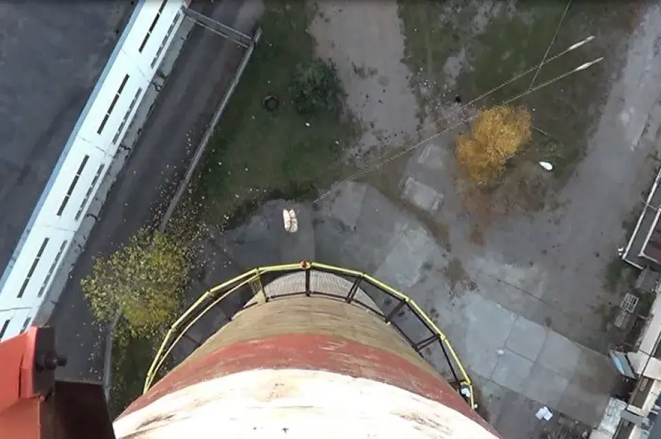 Завершанае расследаванне гібелі роўпджампера (відэа следчага эксперыменту)