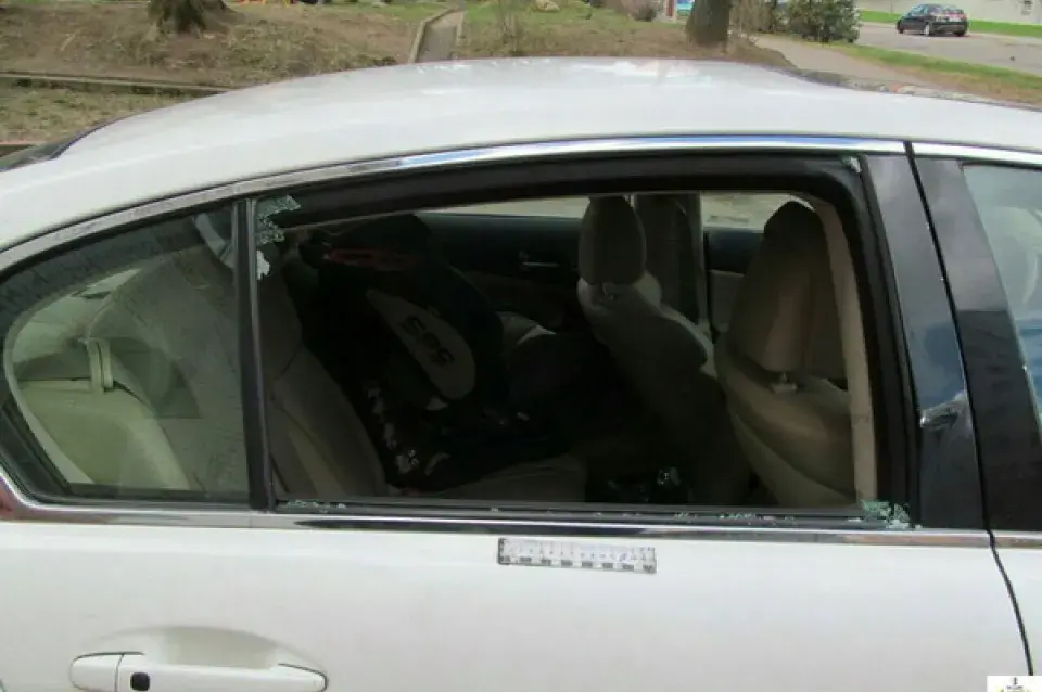 Аршанец у Мінску за адну ноч абакраў чатыры аўто