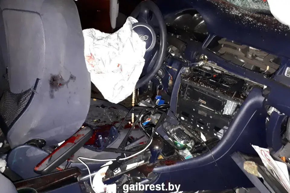 Шэсць чалавек былі шпіталізаваныя пры ДТЗ у Брэсце