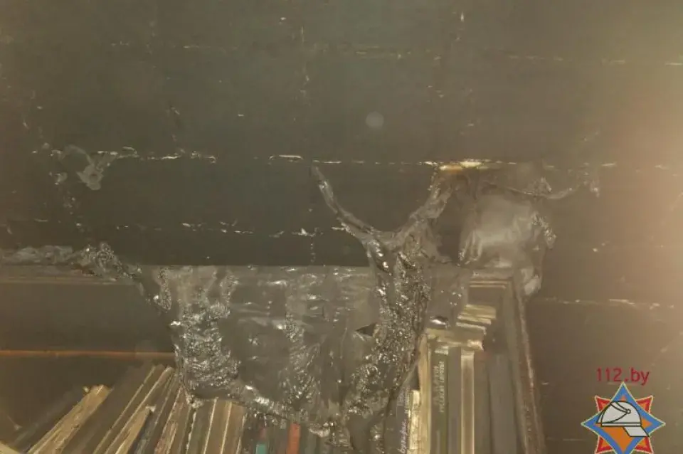 На пажары ў Мінску загінуў мужчына