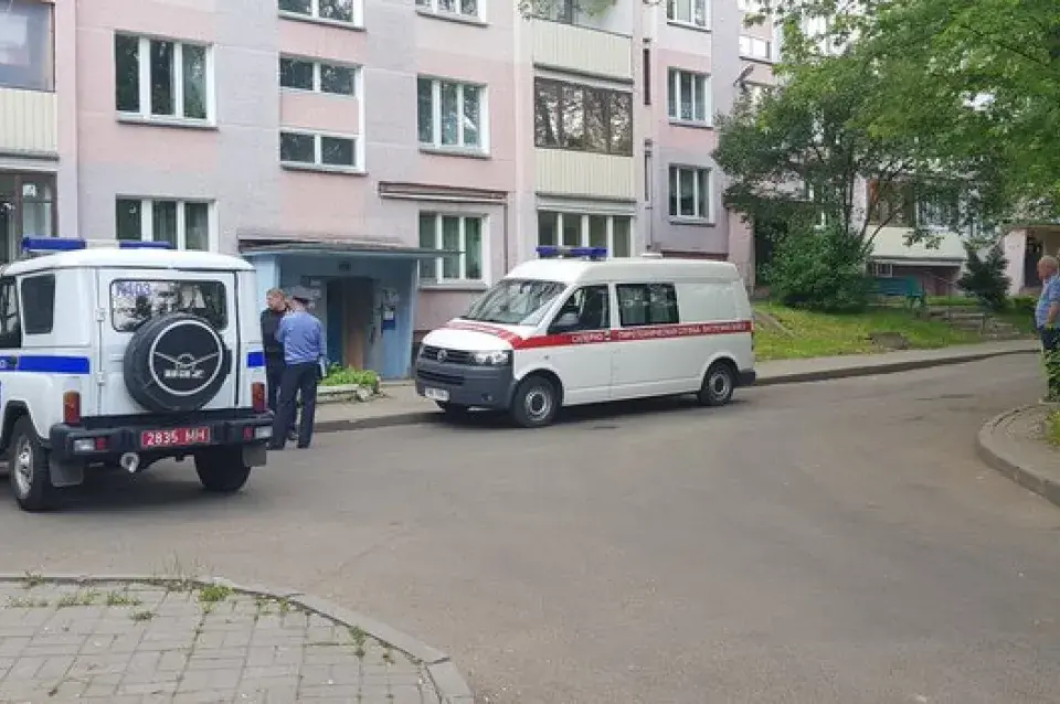 Пад вокнамі шматпавярховіка ў Мінску знайшлі міну часоў вайны