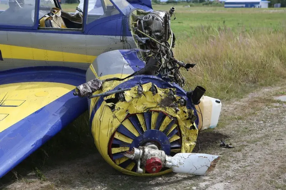 У Каўнасе разбіўся самалёт Як-52, які пілатавала чэмпіёнка Літвы
