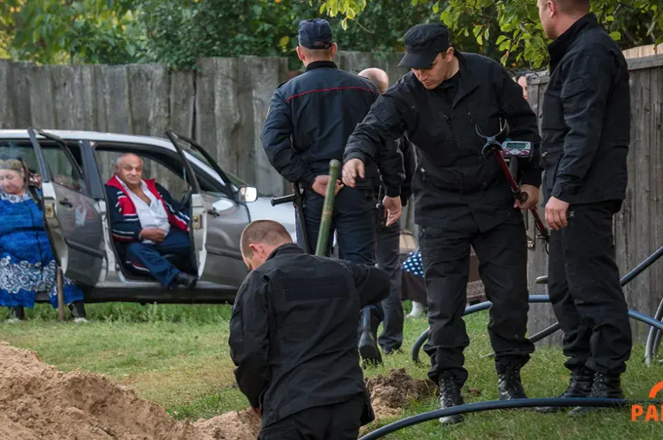 У Светлагорску сапёраў выклікалі размініраваць... нямецкі кіслародны балон