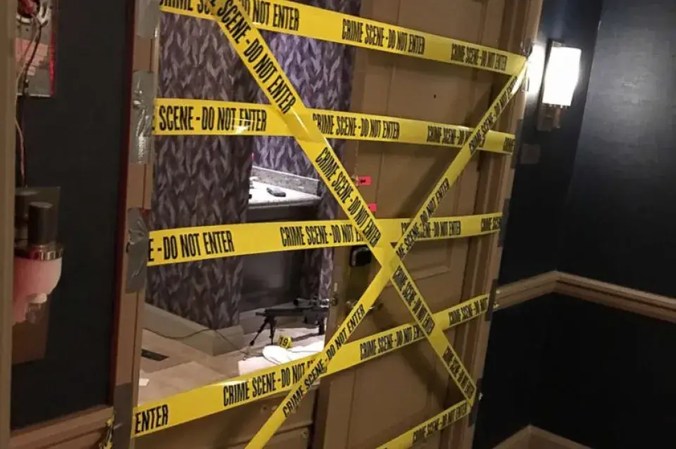 У СМі з'явіліся фота і відэа з пакоя стралка з Лас-Вегаса