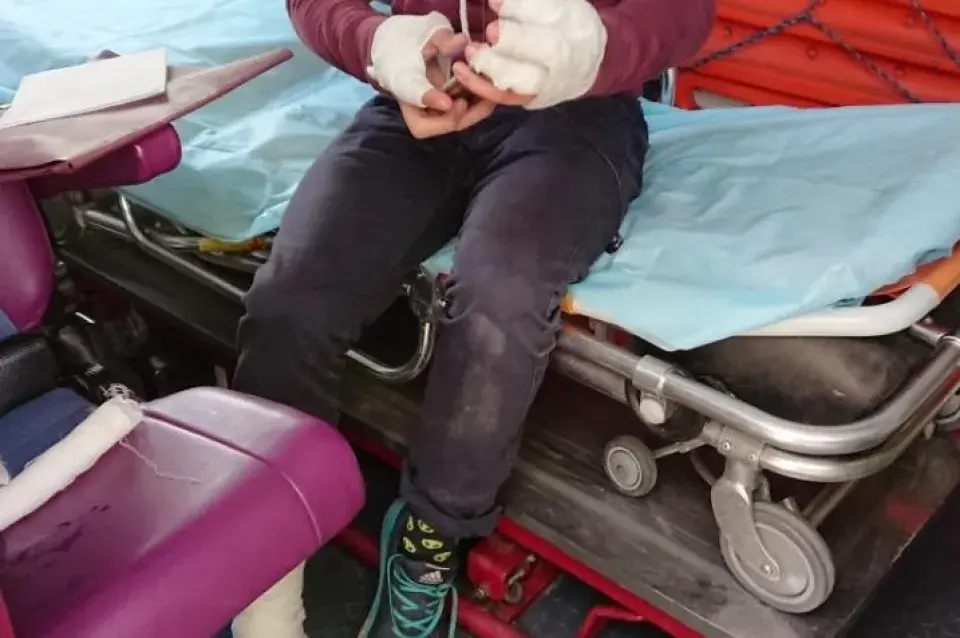 У падвале мінскай школы загарэўся ацэтон, пацярпелі два вучні 9-га класа
