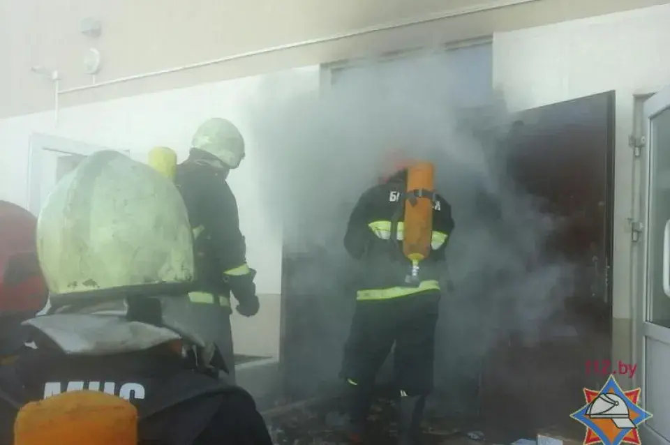 З прадпрыемства ў Фаніпалі эвакуявалі 50 чалавек (фота)