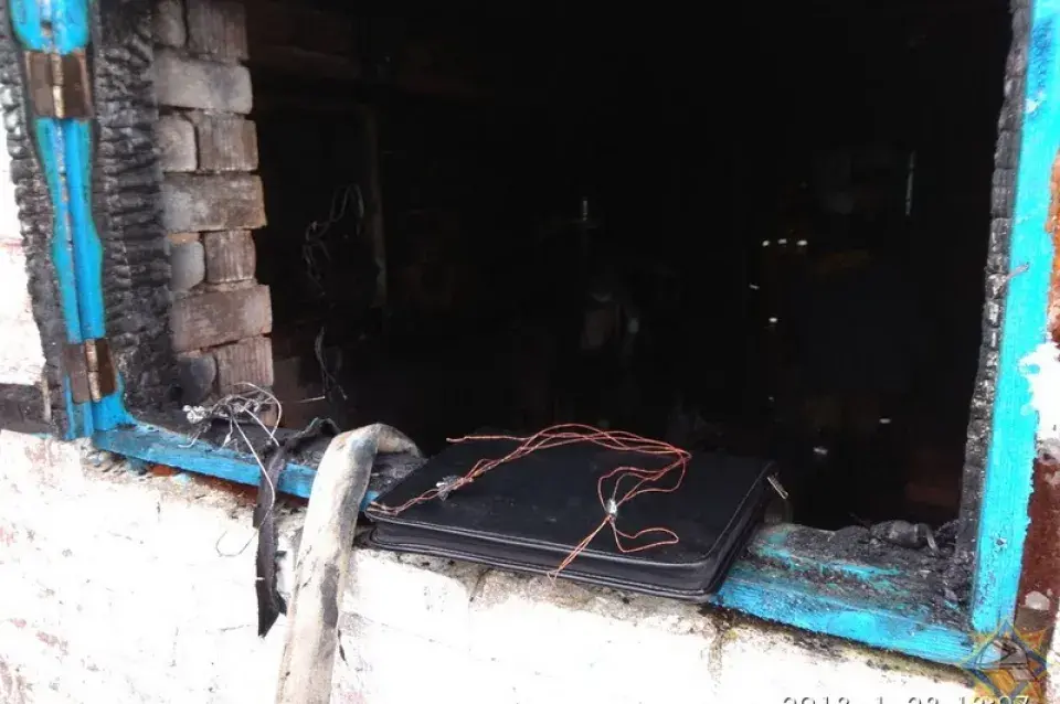 Ва Уздзенскім раёне падчас пажару з фермы паспелі вывесці амаль 200 кароў