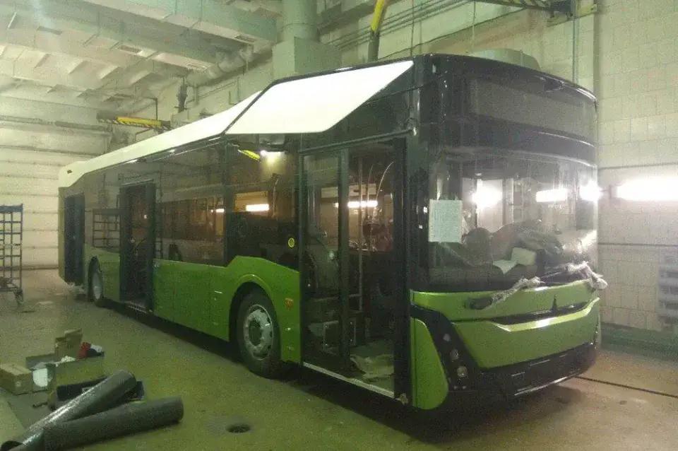 Як выглядае прататып новага мінскага аўтобуса — МАЗ-303