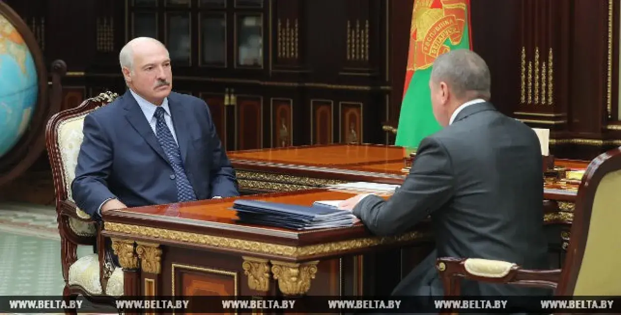 Александр Лукашенко и Владимир Макей. Фото: БЕЛТА