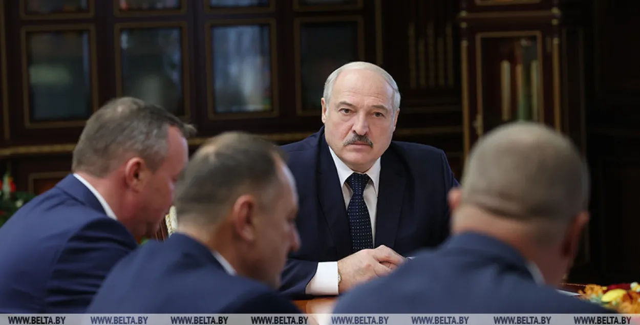 Александр Лукашенко во время кадровых назначений, 20 октября 2020-го / БЕЛТА