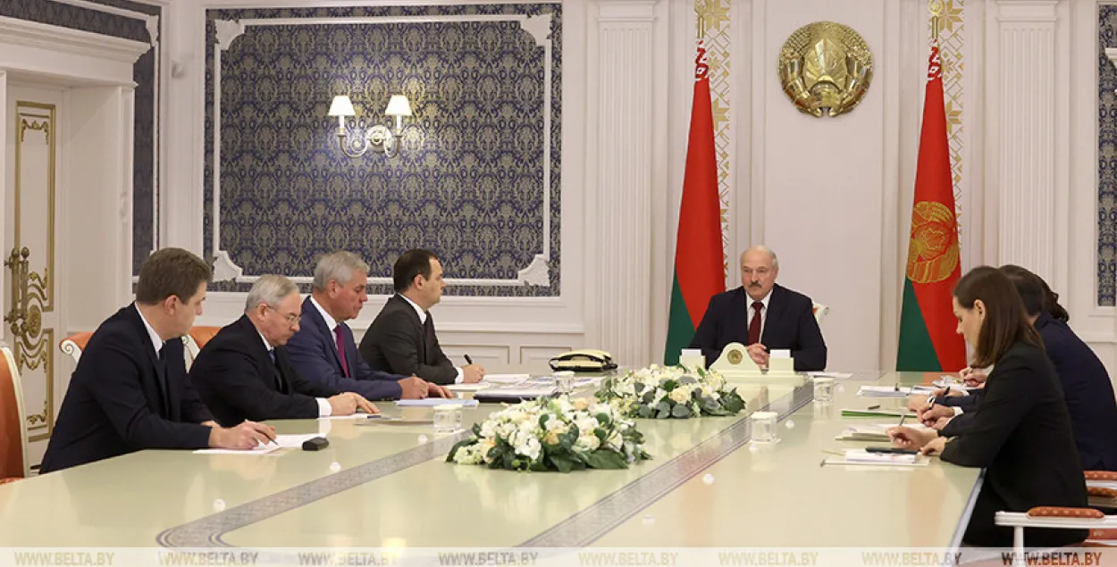 Во время совещания 27 октября 2020-го / БЕЛТА