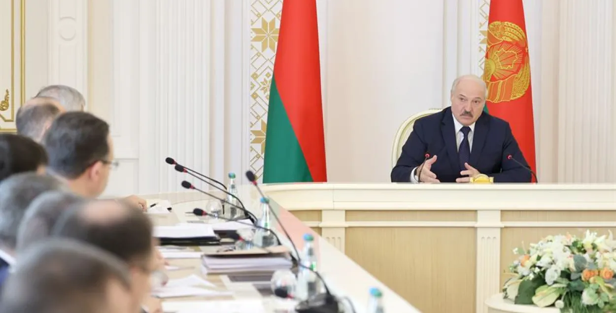 Во время совещания в Минске, 1 июня 2021 года / БЕЛТА