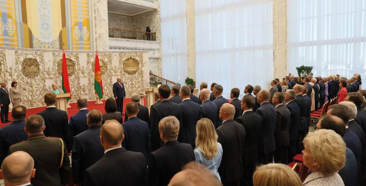 Во время мероприятия во Дворце Независимости / БЕЛТА