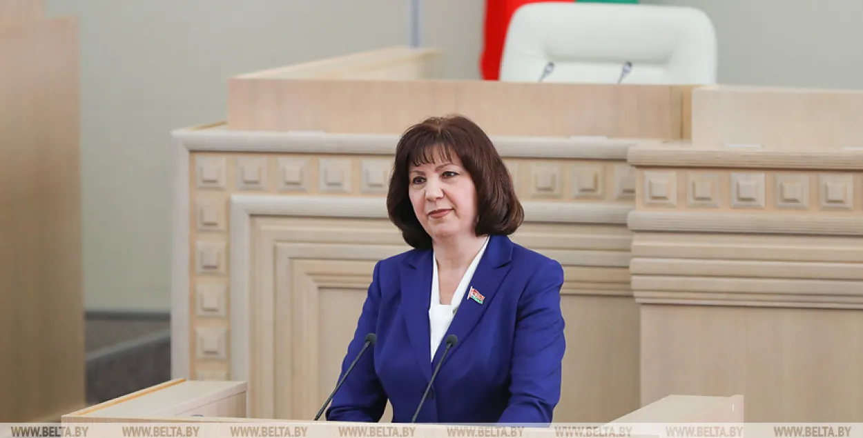 Качанаву абралі спікерам Савета Рэспублікі, супраць быў адзін сенатар